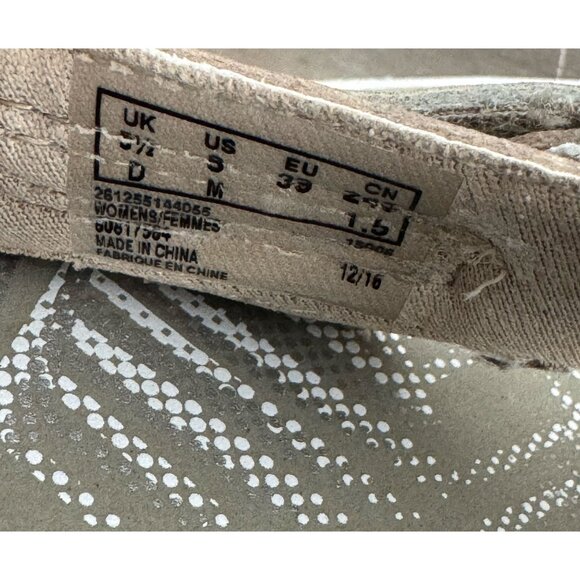 Clarks Collection Breeze Sea Flip Flop Sandals Beige Comfort Women's SZ 8 - Picture 10 of 11